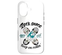 Custodia per iPhone 17 Skateboarding with Graffiti Style, Skateboard Graphic Design