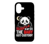 Custodia per iPhone 17 SLEEP IS MY EX THE BABY GOT CUSTODY