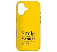 Custodia per iPhone 17 Smile and make the world a better place to live.