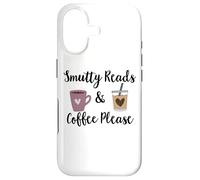 Custodia per iPhone 17 Smutty Reads & Coffee Please I Like Books Spicy & Coffee Icy