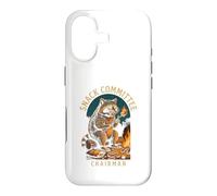 Custodia per iPhone 17 Snack Committee Chairman, Raccoon Camping Humor