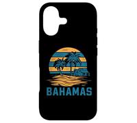 Custodia per iPhone 17 Sogno di vacanza al tramonto retrò "BAHAMAS"