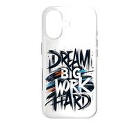 Custodia per iPhone 17 Sogno Grande Lavoro Hard Graffiti Street Tipografia