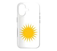 Custodia per iPhone 17 Sole dei Curdi Bandiera Curda Simbolo Curdo Orgoglio Newroz