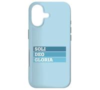 Custodia per iPhone 17 SOLI DEO GLORIA - 5 Solas - Riforma - Semper Reformanda