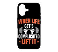 Custodia per iPhone 17 Sollevamento bilanciere quando la vita diventa complicata sollevarlo Deadlifting