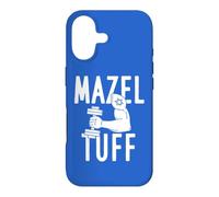 Custodia per iPhone 17 Sollevamento pesi Braccio Allenamento Pun Mazel Tuff Ebrei Bar Mitzvah