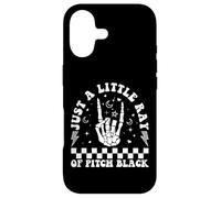 Custodia per iPhone 17 Solo un piccolo raggio di pece Black Goth Halloween Gothic Witch