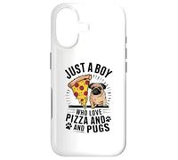 Custodia per iPhone 17 Solo un ragazzo che ama la pizza e i carlini