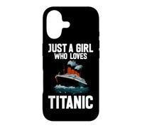Custodia per iPhone 17 Solo una ragazza che ama la storia delle navi Titanic RMS Titanic
