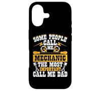 Custodia per iPhone 17 Some People Call Me Mechanic The Most Important Call Me Dad