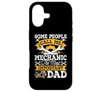 Custodia per iPhone 17 Some People Call Me Mechanic The Most Important Call Me Dad