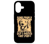 Custodia per iPhone 17 Some People Want A Hug But I Prefer My Pup Golden Retriever