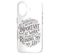 Custodia per iPhone 17 Sono Accidentalmente Diventato Importante Al Lavoro Come