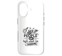 Custodia per iPhone 17 Sono così fortunato che le persone non sanno cosa sto pensando