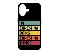 Custodia per iPhone 17 Sono Ernestina Facendo Ernestina Cose Divertente Personalizzato