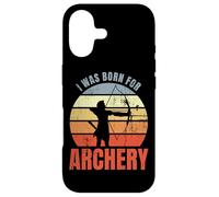 Custodia per iPhone 17 Sono nato per il tiro con l'arco e la freccia