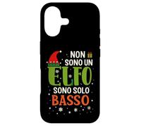 Custodia per iPhone 17 Sono Non Un Elfo Sono Solo Basso, Regalo Di Natale Per lui