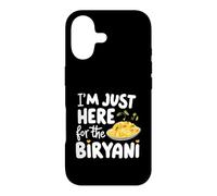 Custodia per iPhone 17 Sono solo qui per la ricetta delle spezie del piatto di riso indiano Biryani
