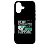 Custodia per iPhone 17 Sono The Designated Family Tech Support Funny Computer Nerds