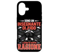 Custodia per iPhone 17 Sono Un Insegnante Di Judo E Quindi Ho Sempre Ragione