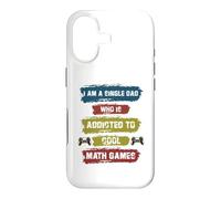 Custodia per iPhone 17 Sono un papà single che è dipendente da Cool Math Games Gaming