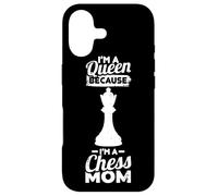 Custodia per iPhone 17 Sono una regina perché sono una mamma scacchista Gioco