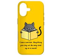 Custodia per iPhone 17 Sono uno scrittore, qualsiasi cosa tu dica o faccia può finire in un romanzo