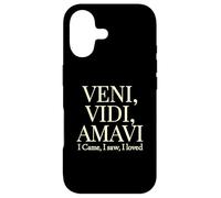 Custodia per iPhone 17 Sono venuto, ho visto, ho amato | Veni, Vidi, Amavi White