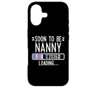 Custodia per iPhone 17 Soon to Be Nanny 2026 Loading Pregnancy Announcement 2026