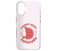 Custodia per iPhone 17 SOPRAVVIVENZA AL MAL DI TUMMY Il mio stomaco fa male Meme divertente