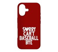 Custodia per iPhone 17 Sorry Can't Baseball Bye