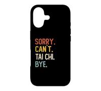 Custodia per iPhone 17 Sorry Can't Tai Chi Bye Camicie Divertente Tai Chi Amanti