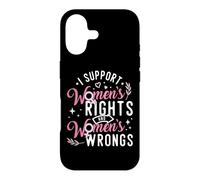 Custodia per iPhone 17 Sostengo il femminismo giusto e sbagliato delle donne
