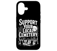 Custodia per iPhone 17 Sostieni il tuo cimitero locale | Chiesa Yard Goth Y2K Emo Night