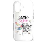 Custodia per iPhone 17 Soul Sister Dragonfly Always My Sister Forever My Friend