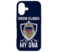 Custodia per iPhone 17 Souvenir bandiera USVI delle Isole Vergini americane DNA