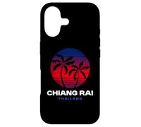 Custodia per iPhone 17 Souvenir tailandese di Chiang Rai Thailandia Retro Tramonto Design