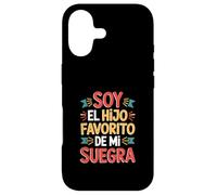 Custodia per iPhone 17 Soy El Hijo Favorito Divertente Detto Colorato Gradiente