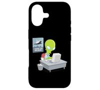 Custodia per iPhone 17 Spazio scientifico Voglio Credere Alien X Parodia Nerd Geek Lol