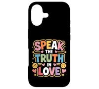 Custodia per iPhone 17 Speak The Truth In Love Gentile Onestà Fede -
