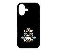 Custodia per iPhone 17 Spero che qualcosa di buono ti accada oggi positivo