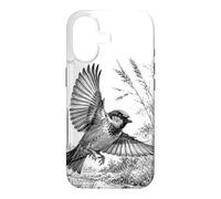 Custodia per iPhone 17 Spetebo volante disegnato con arte in natura