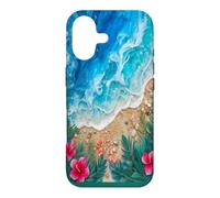 Custodia per iPhone 17 Spiaggia Tropicale Onde Oceano Paradiso Costiero Estetica