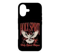Custodia per iPhone 17 Spirito Santo Reigns Decendente Colomba Vintage Rock