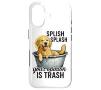 Custodia per iPhone 17 Splish Splash La tua opinione è spazzatura