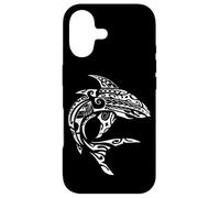 Custodia per iPhone 17 Squalo Maori hawaiano trib