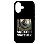 Custodia per iPhone 17 Squatch Watcher Bigfoot Forest Cryptid Hunter Design