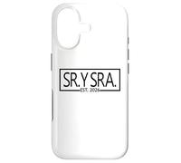 Custodia per iPhone 17 Sr. Y Sra. Est. 2026 Mr. & Mrs. Moglie Marito Matrimonio Spagnolo