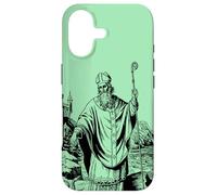 Custodia per iPhone 17 St Patrick Catholic Saint Patricks Day Snakes Irlanda